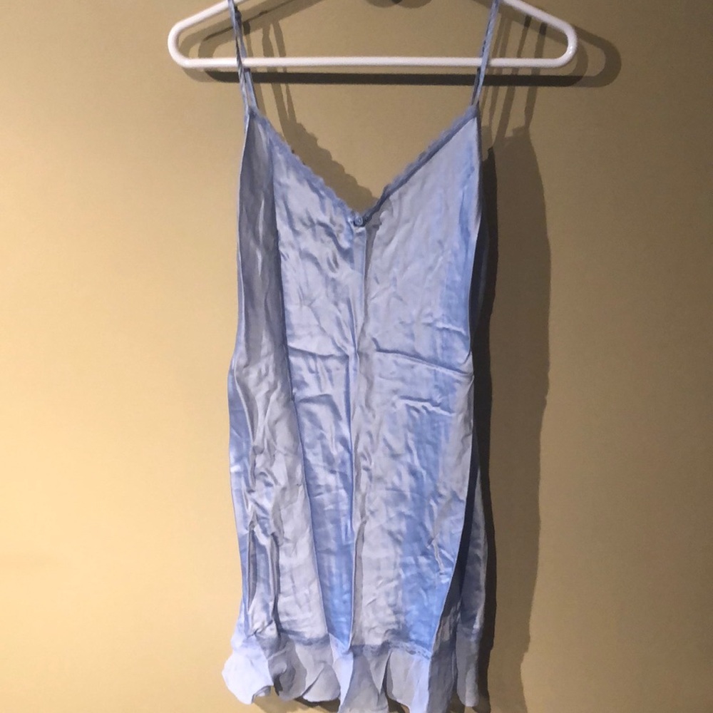 Victoria’s Secret Light Blue Chemise
